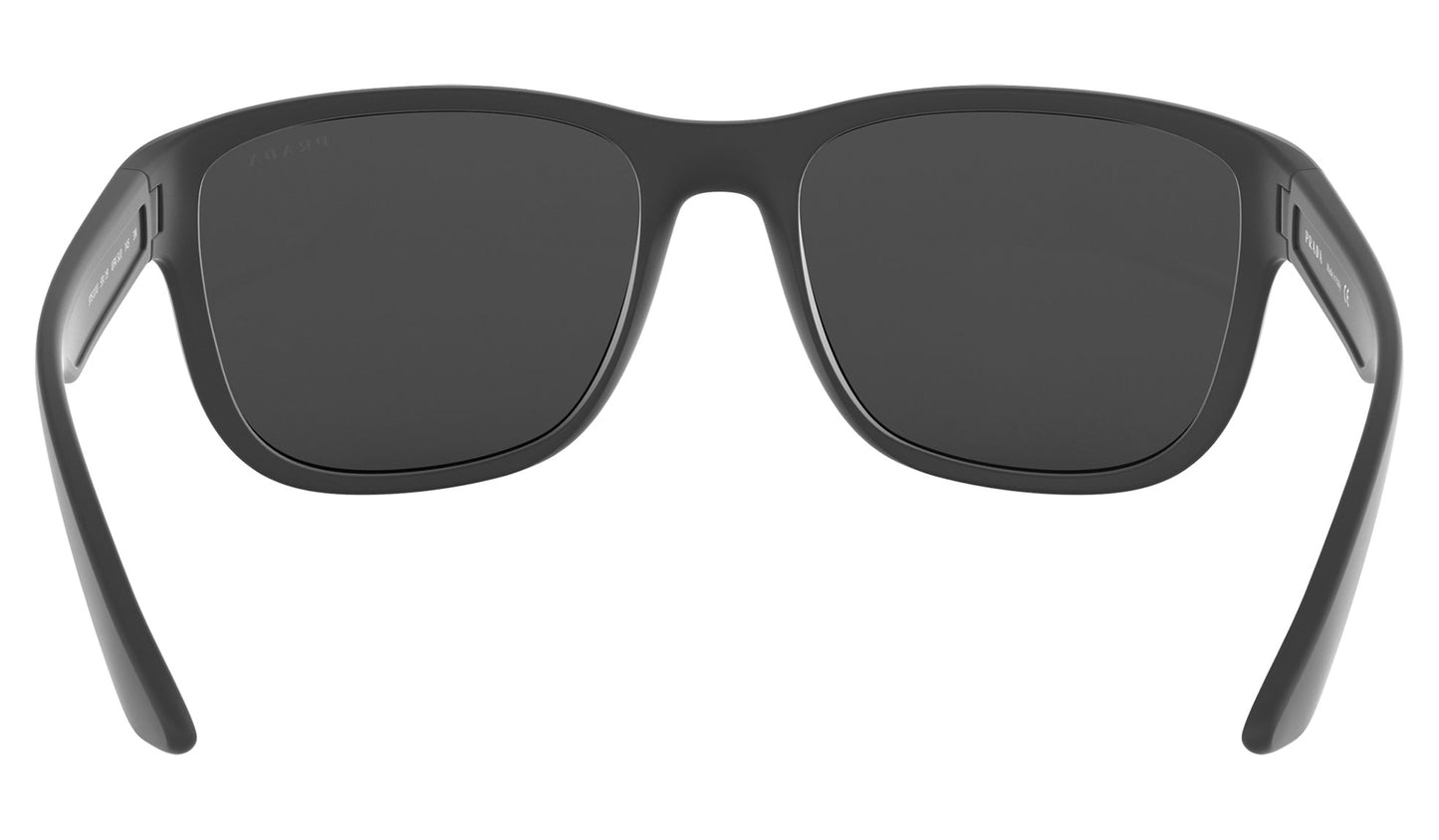 Prada Linea Rossa PS 01US Sunglasses - Grey Rubber / Grey Mirror Black