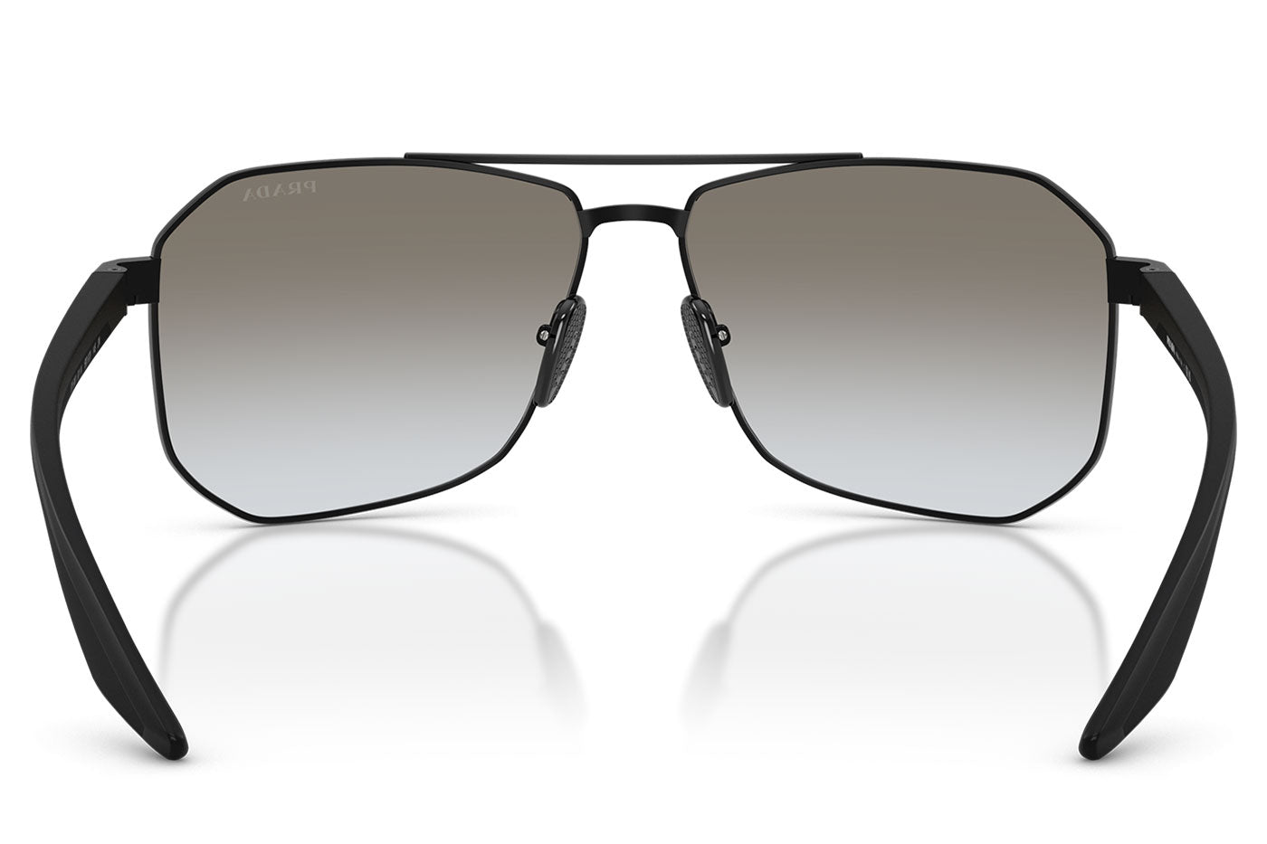 Prada Linea Rossa PS A53S Sunglasses - Matte Black / Grey Gradient