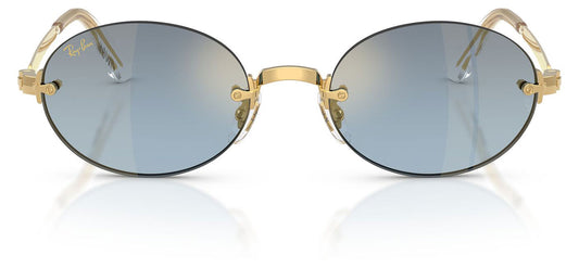 Ray-Ban RB3929 By A$AP Rocky Sunglasses - Arista Gold / Blue Gradient Dark Grey