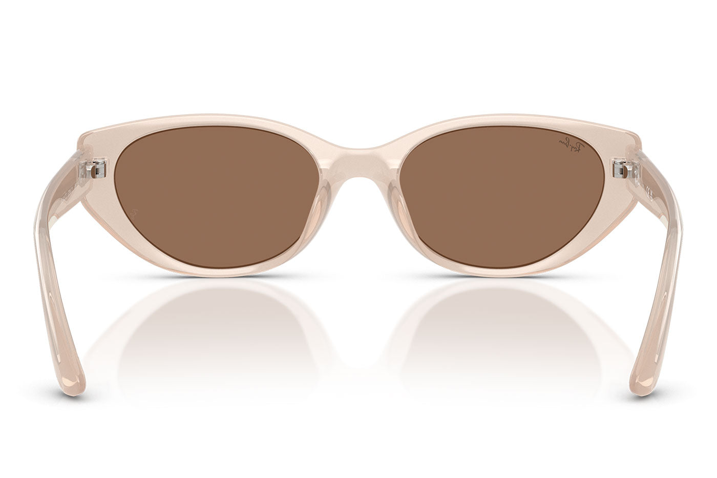 Ray-Ban RB4457D Sunglasses - Opal Beige / Dark Brown