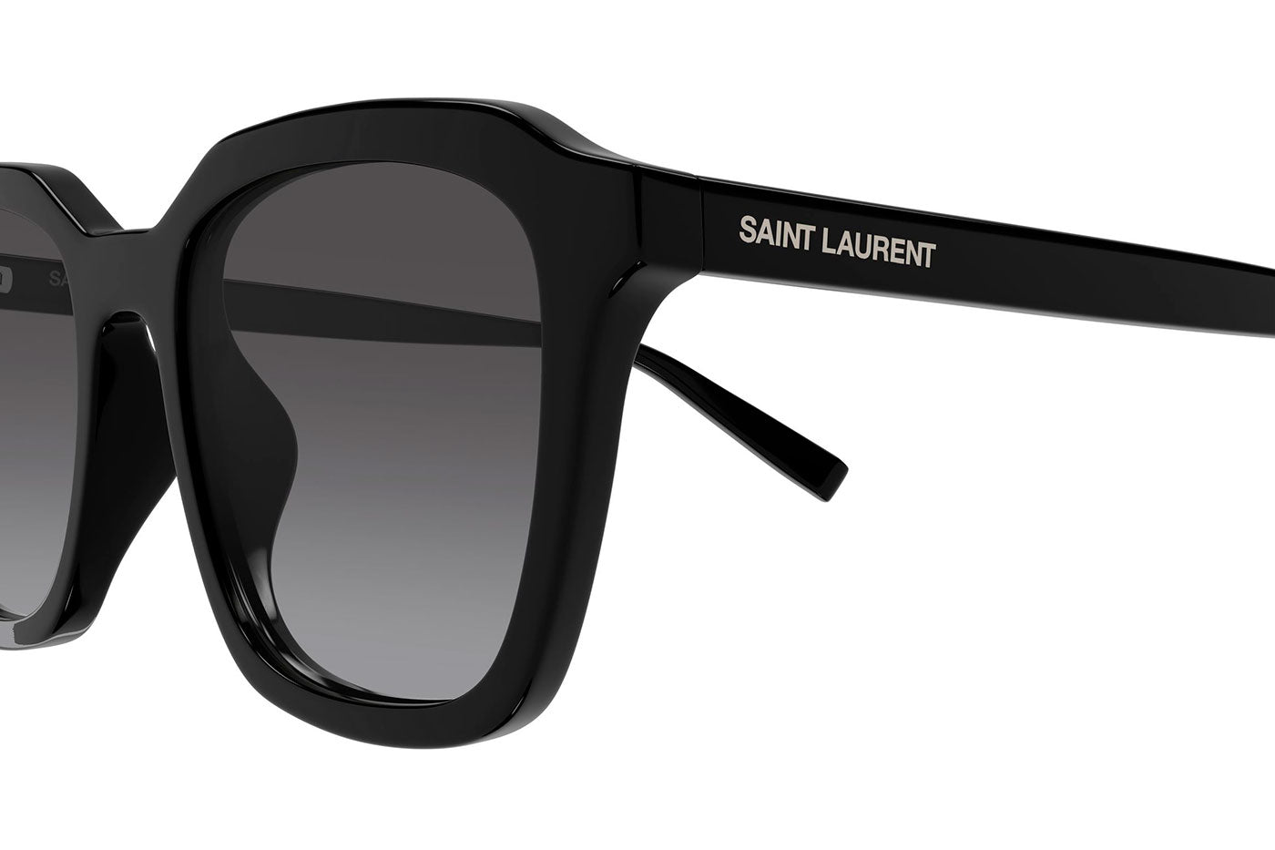 Saint Laurent SL 457 Sunglasses - Black / Grey Gradient