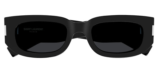 Saint Laurent SL 697 Sunglasses - Black / Black