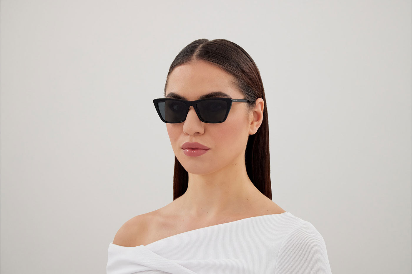 Saint Laurent SL 737 MICA THIN Sunglasses - Black / Black