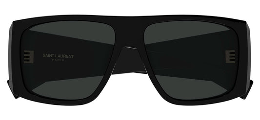 Saint Laurent SL 832 Sunglasses - Black / Black