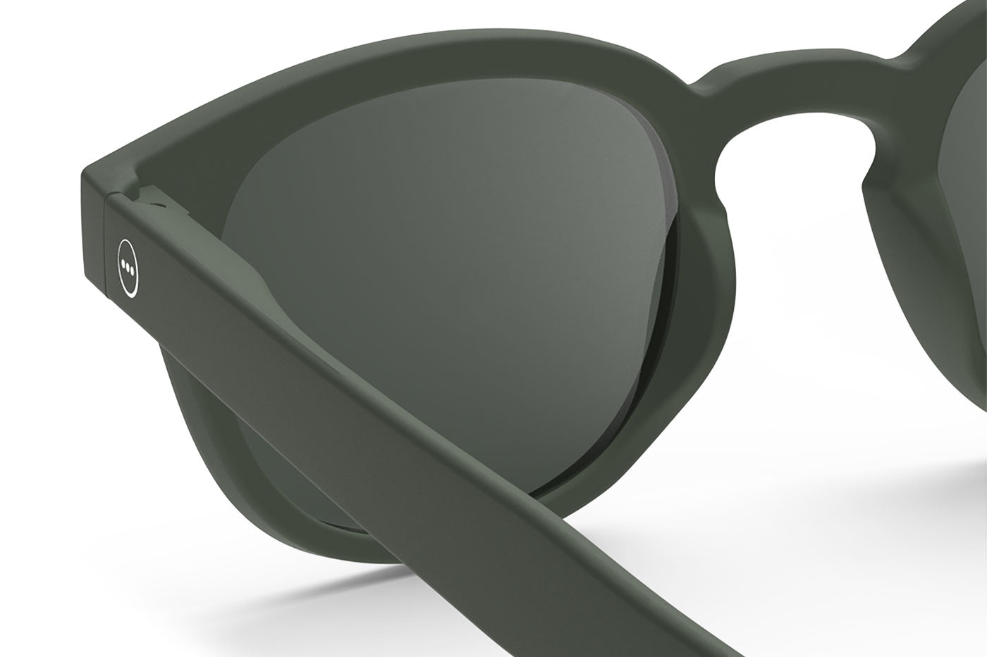 IZIPIZI #C Sunglasses - Kaki Green / Grey