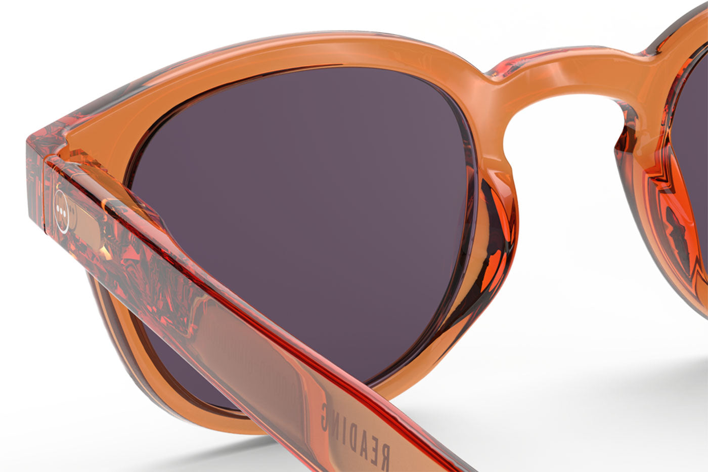IZIPIZI #C Sunglasses - Orange Smash / Purple