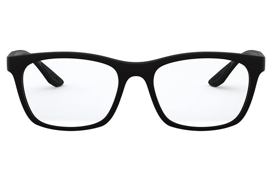 Prada Linea Rossa PS 02NV Glasses - Black Rubber