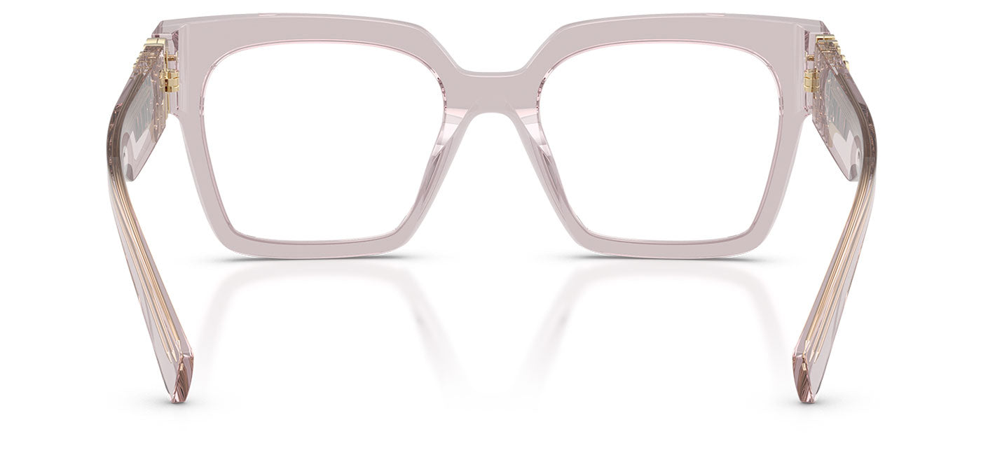 Miu Miu MU 04UV Glasses - Transparent Mauve