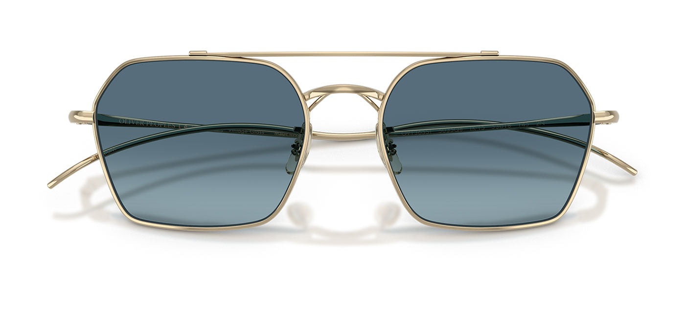Oliver Peoples OV1365ST TK-15 Sunglasses - Gold / Marine Gradient