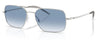 Oliver Peoples OV1373S Victory II Sunglasses - Silver / Ocean Gradient