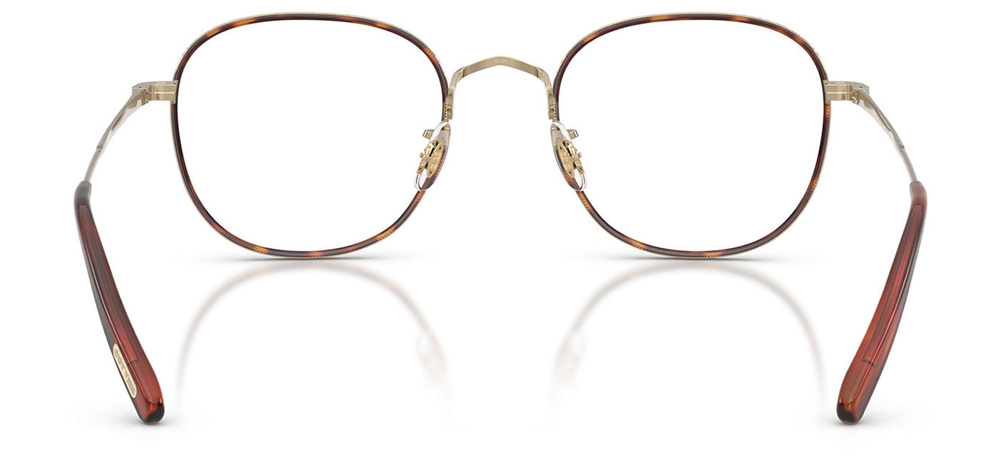 Oliver Peoples OV1375T Mehr Glasses - Gold & Dark Mahogany