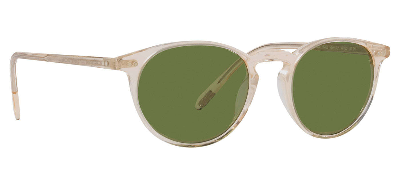 Oliver Peoples OV5004SU Riley Sunglasses - Buff / Green