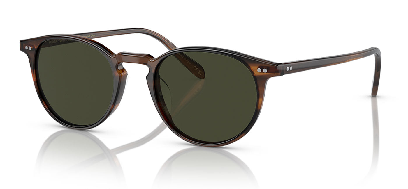 Oliver Peoples OV5004SU Riley Sunglasses - Tuscany Tortoise / G-15 Polarised