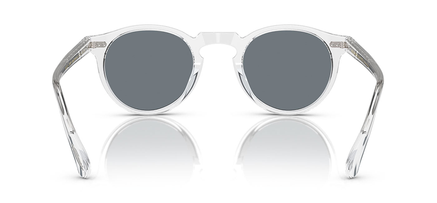 Oliver Peoples OV5217S Gregory Peck Sunglasses - Crystal / Blue Photochromic