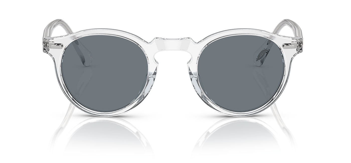 Oliver Peoples OV5217S Gregory Peck Sunglasses - Crystal / Blue Photochromic