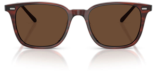 Oliver Peoples OV5614SU Laedin Sunglasses - Morado Tortoise / Terra Polarised
