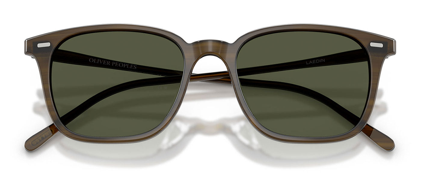Oliver Peoples OV5614SU Laedin Sunglasses - Olive Wood / G-15
