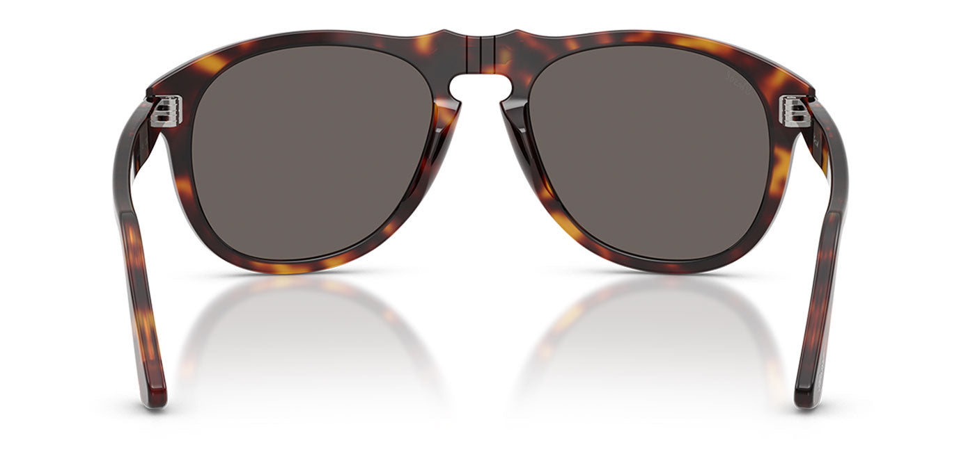 Persol PO0649NE Sunglasses - Havana / Dark Grey