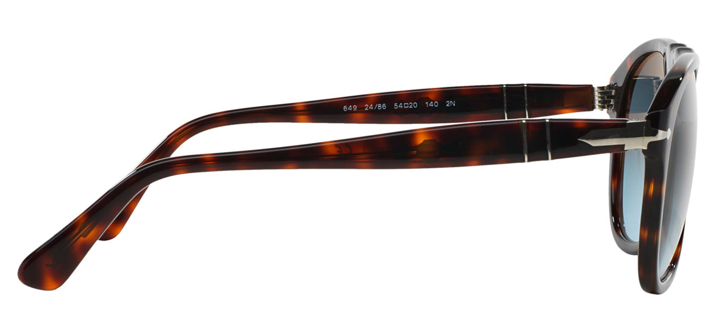 Persol PO0649 Sunglasses - Havana / Crystal Sky Gradient
