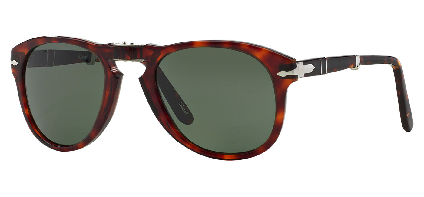 Persol PO0714 Folding Sunglasses - Havana / Green