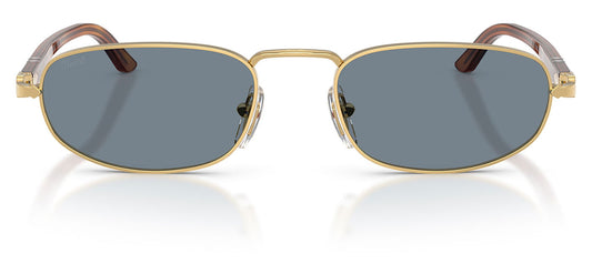 Persol PO1028S Sunglasses - Gold / Light Blue