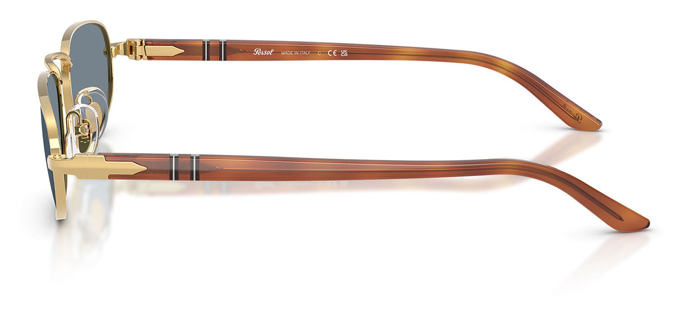 Persol PO1028S Sunglasses - Gold / Light Blue
