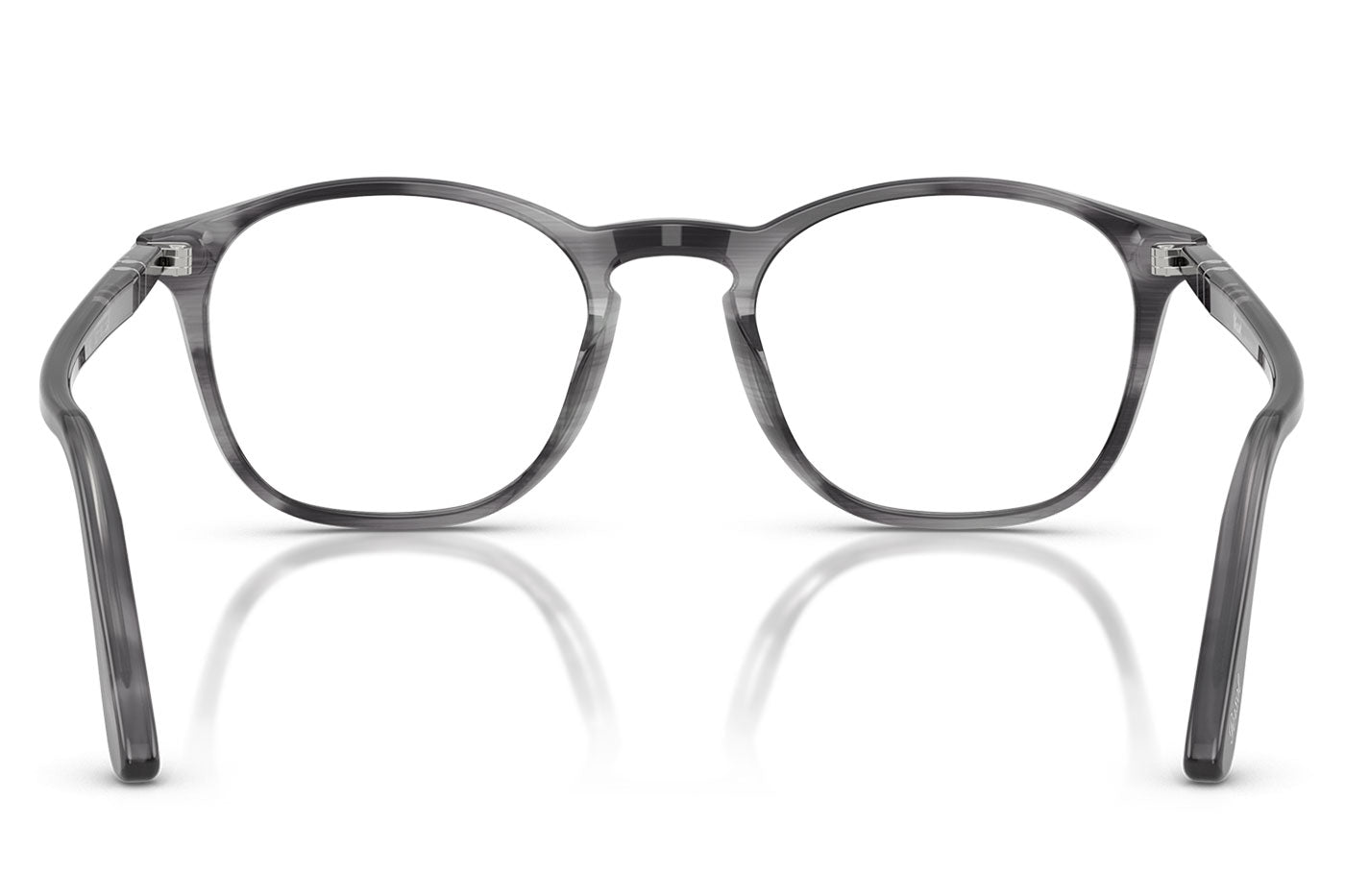 Persol PO3007V Glasses - Striped Grey