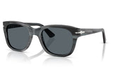 Persol PO3372S Sunglasses - Striped Grey / Blue