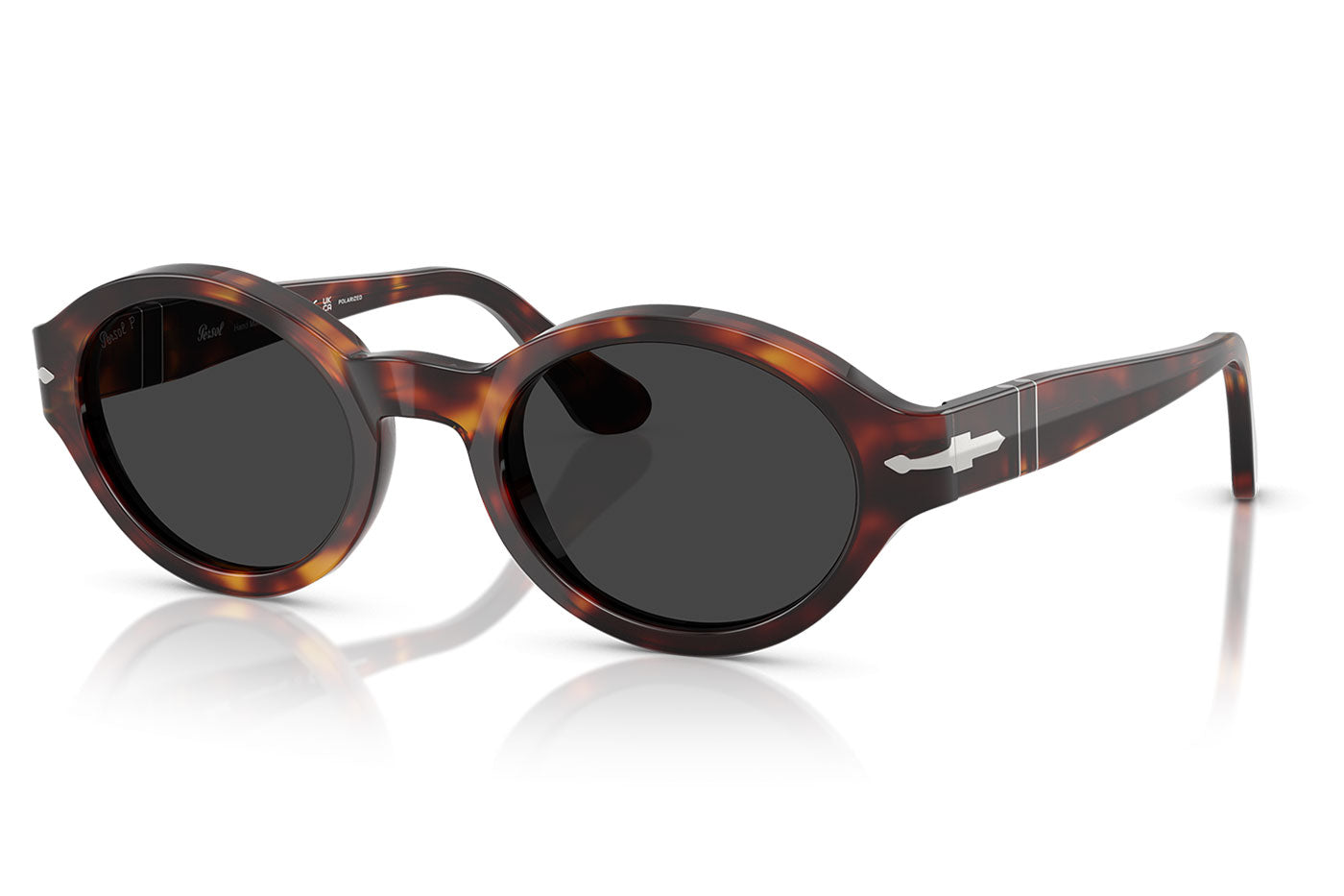 Persol PO3378S Loris Sunglasses - Havana / Polar Dark Grey