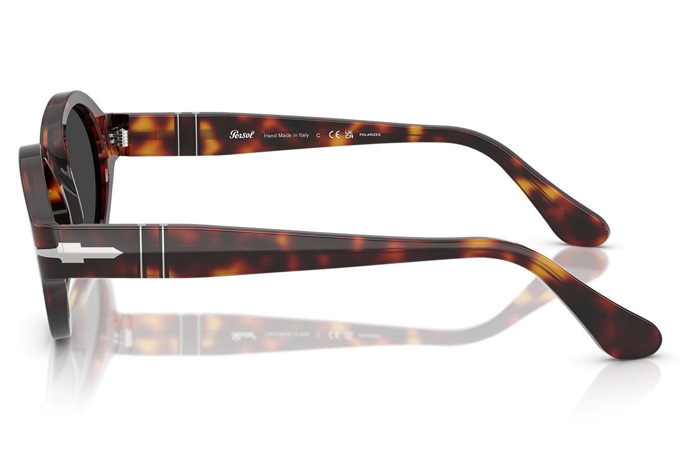 Persol PO3378S Loris Sunglasses - Havana / Polar Dark Grey