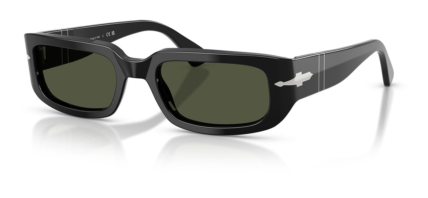 Persol PO3385S Mel Sunglasses - Black / Green