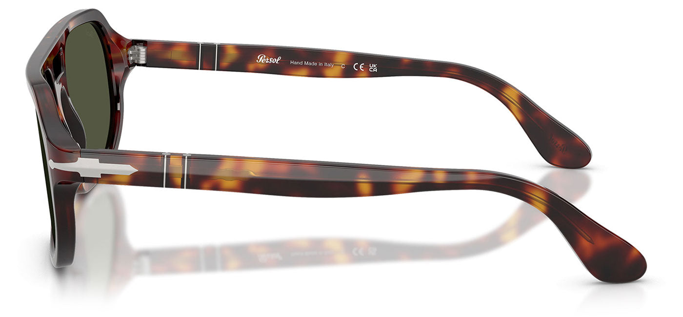 Persol PO3393S Guido Sunglasses - Havana / Green