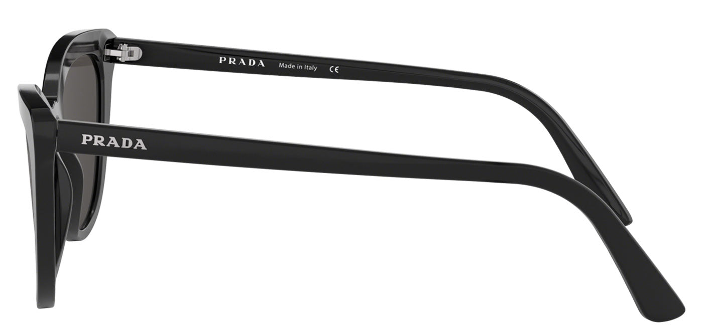 Prada PR 01VS Sunglasses - Black / Dark Grey
