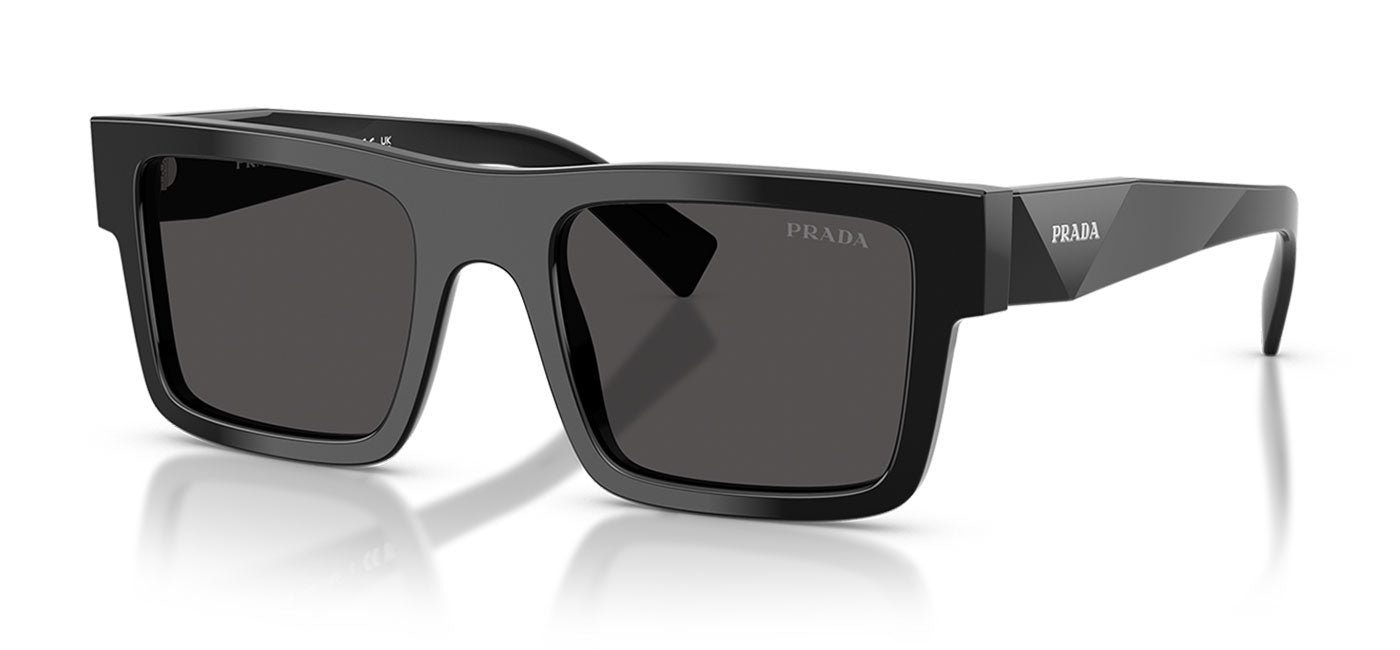 Prada PR 19WS Sunglasses - Black / Dark Grey