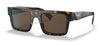 Prada PR 19WS Sunglasses - Tortoise / Dark Brown