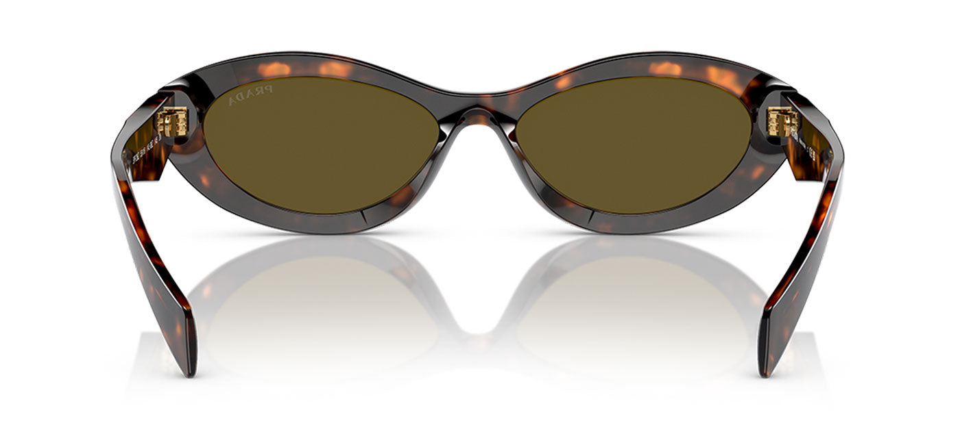 Prada PR 26ZS Sunglasses - Honey Tortoise / Dark Brown