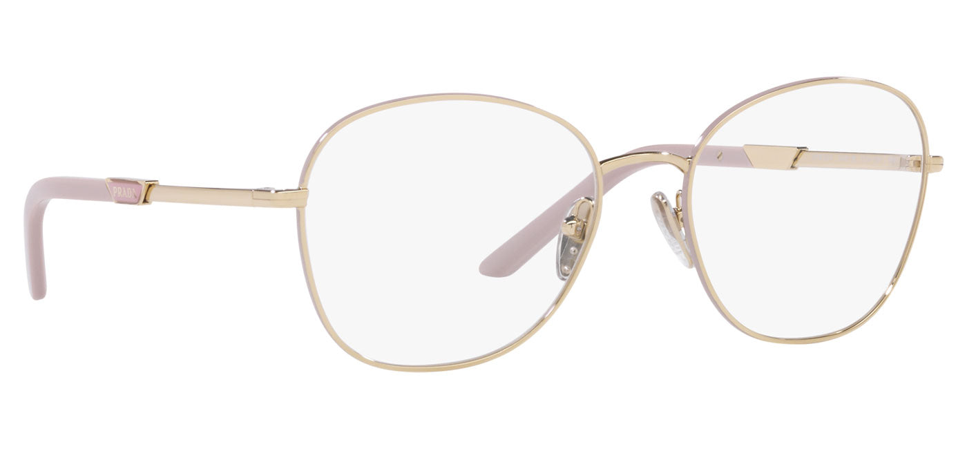 Prada PR 64YV Glasses - Pale Gold & Alabaster