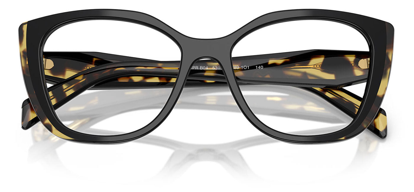 Prada PR B04V Glasses - Black/Medium Tortoise