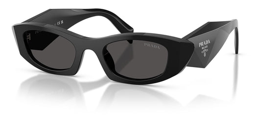 Prada PR B16S Sunglasses - Black / Dark Grey