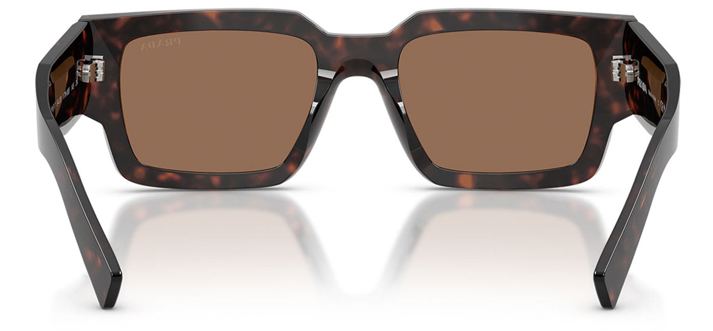 Prada PR B17S Sunglasses - Root Tortoise / Dark Brown
