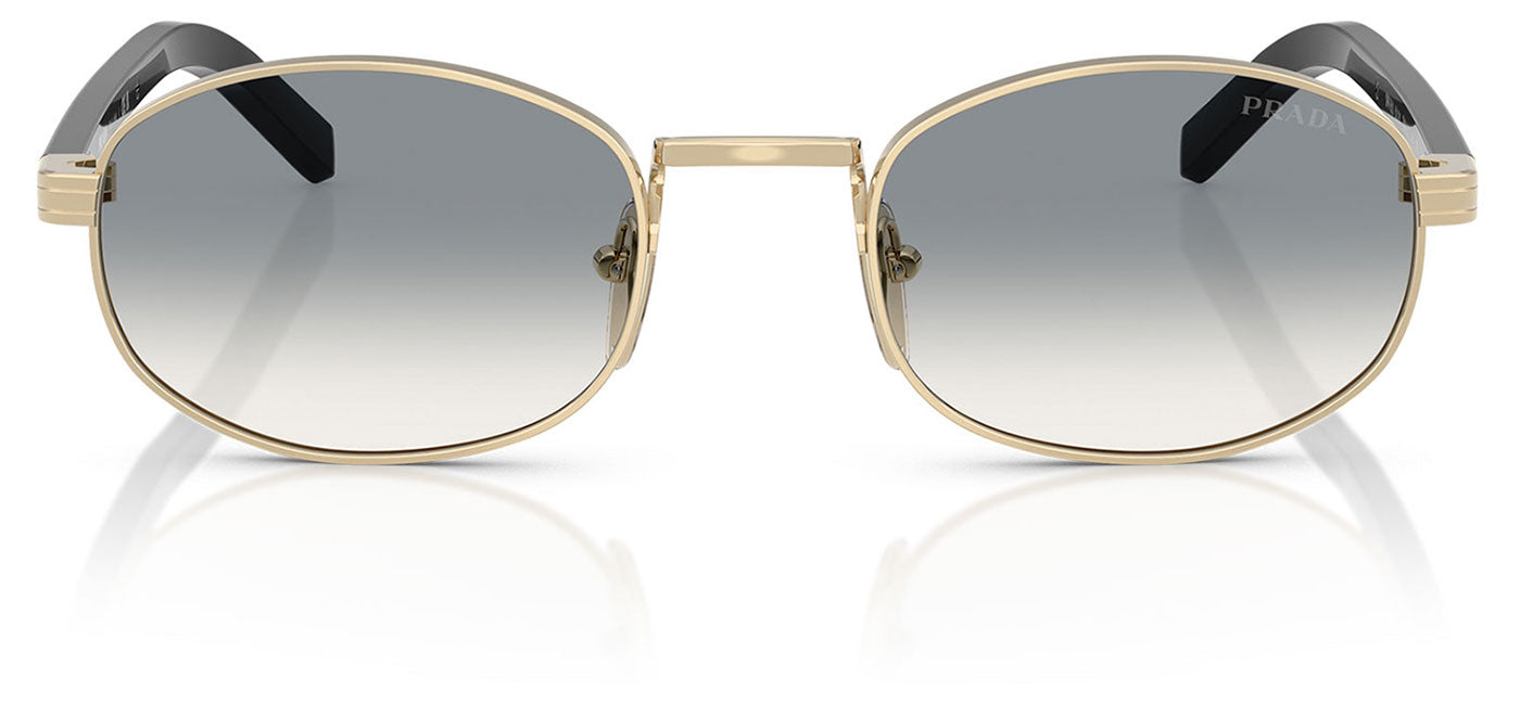Prada PR B53S Sunglasses - Pale Gold/ Grey Gradient
