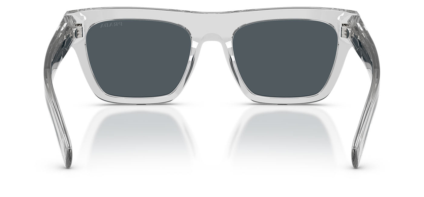 Prada PR C03S Sunglasses - Crystal Grey / Dark Grey