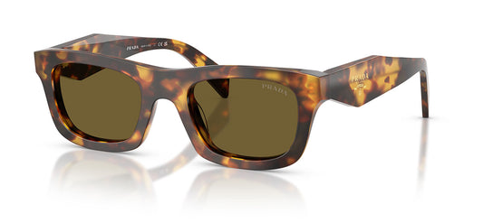 Prada PR C06S Sunglasses - Honey Tortoise / Dark Brown