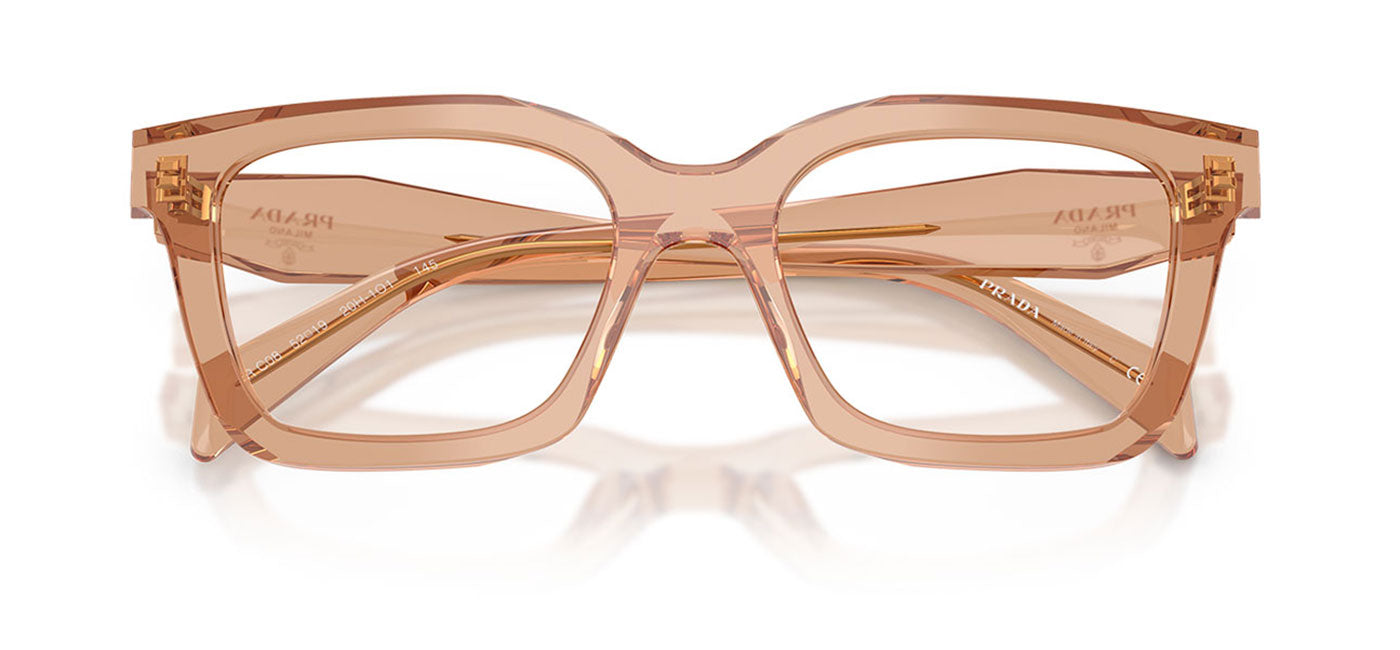 Prada PR C08V Glasses - Transparent Chocolate