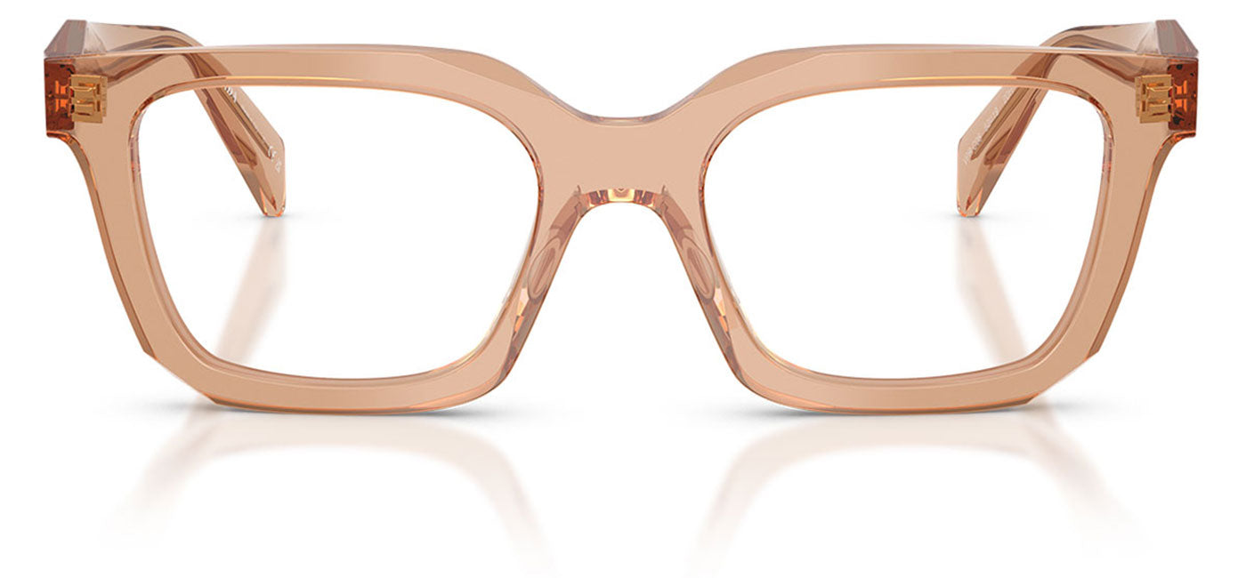 Prada PR C08V Glasses - Transparent Chocolate