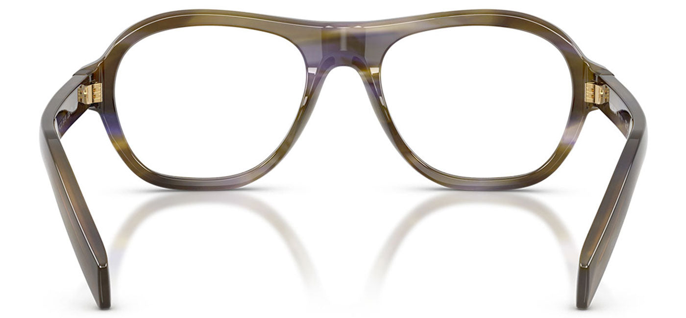 Prada PR C12V Glasses - Striped Lagoon