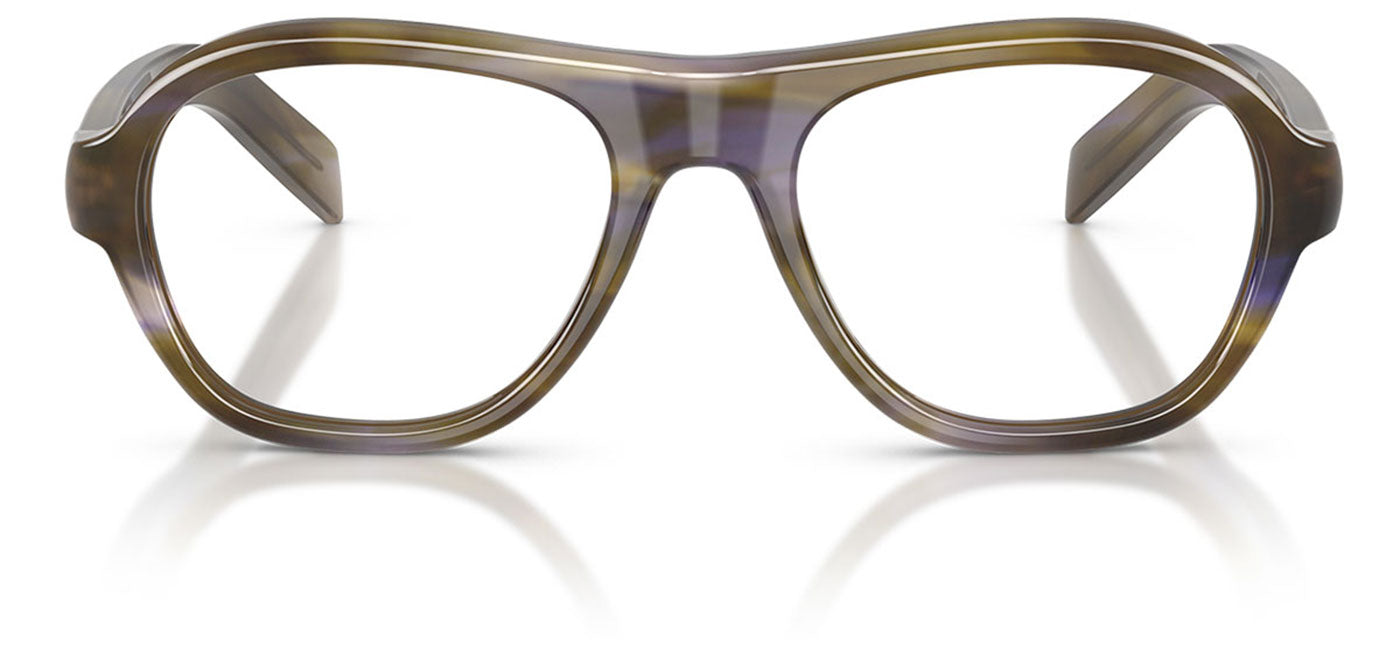 Prada PR C12V Glasses - Striped Lagoon