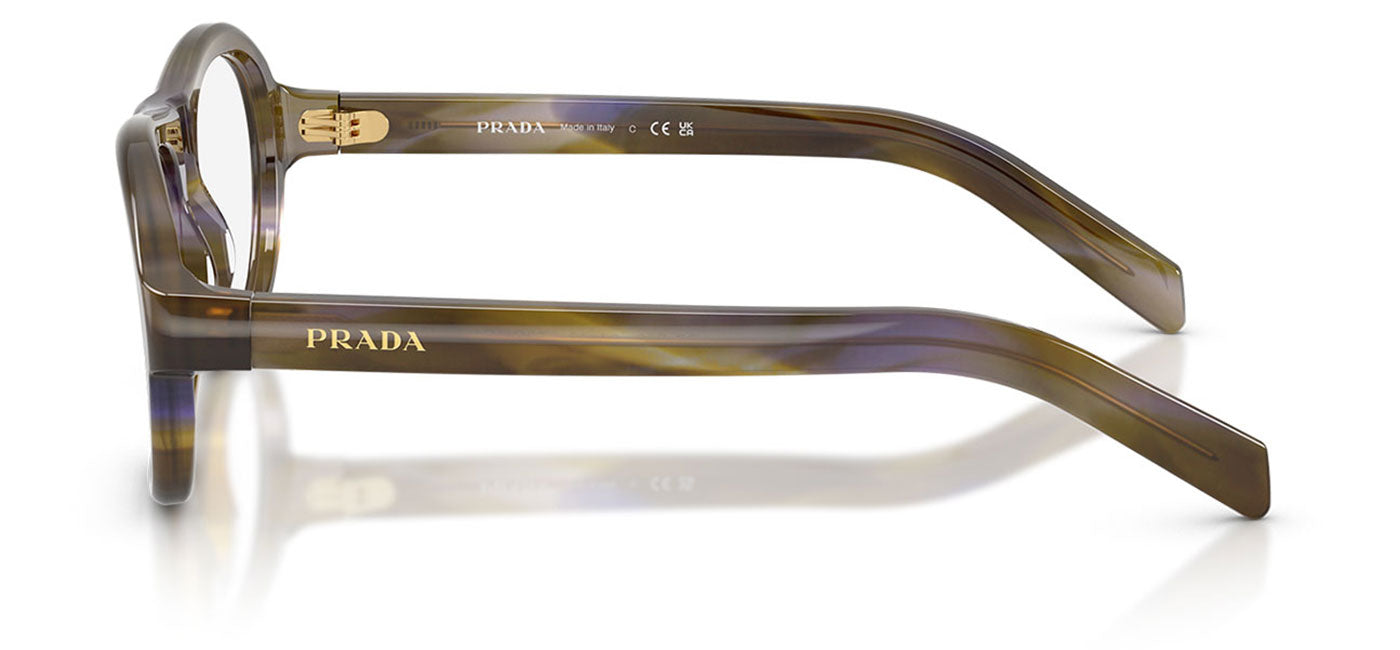 Prada PR C12V Glasses - Striped Lagoon