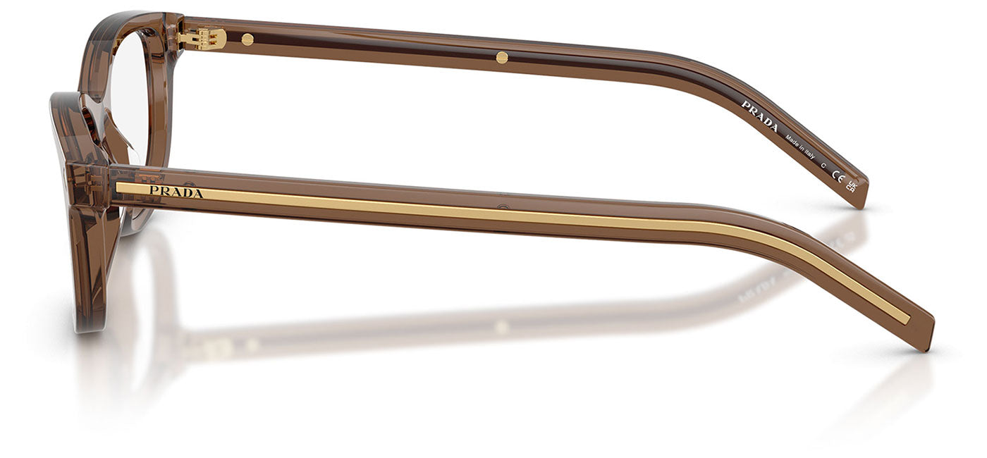 Prada PR D01VU Glasses - Transparent Clay