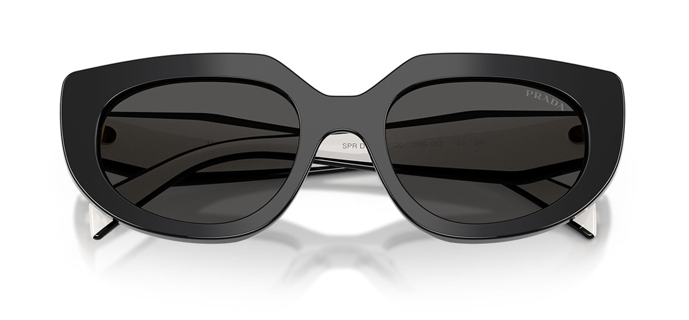 Prada PR D02S Sunglasses - Black / Dark Grey